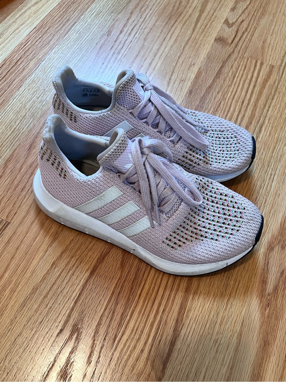Adidas Swift Run Sneaker Pink Multi 7.5